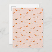 Zomer-Abstracte zwembad Feestdagenkaart (Voorkant / Achterkant)