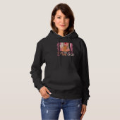 Zomer achterprint ijs hoodie (Voorkant volledig)