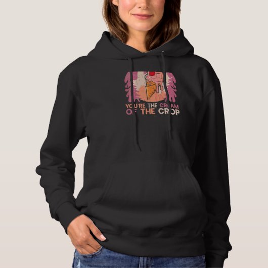 Zomer achterprint ijs hoodie (Voorkant)