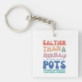 Zomer Acryl Sleutelhanger (voorkant)