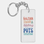 Zomer Acryl Sleutelhanger (Voorkant Links)