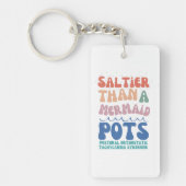 Zomer Acryl Sleutelhanger (Voorkant)