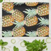 zomer aloha hawaiaanse tropische vrucht ananas theedoek (Gevouwen)