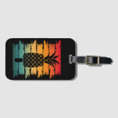 Zomer Ananas Ice Drop Bagagelabel (Voorkant (horizontaal))