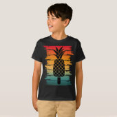 Zomer Ananas Ijsdruppel T-shirt (Voorkant volledig)