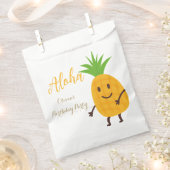 Zomer Ananas Tropische Aloha Verjaardagsfeest Bedankzakje (Geknipt)