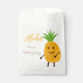 Zomer Ananas Tropische Aloha Verjaardagsfeest Bedankzakje