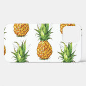 Zomer ananaspatroon, naadloos ontwerp. Case-Mate iPhone case (Achterkant (horizontaal))