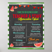 Zomer Appreciation Week Route Poster (Voorkant)