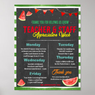 Zomer Appreciation Week Route Poster