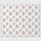 Zomer Aquarellen Cadeaupapier (Vlak)