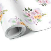 Zomer Aquarellen Cadeaupapier (Rol Hoek)