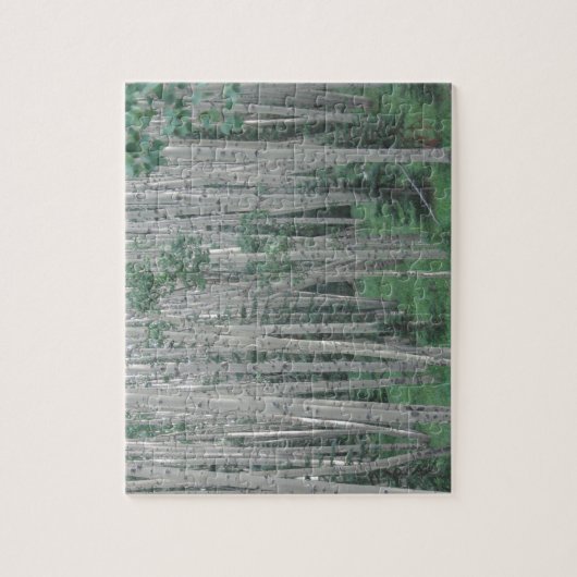 Zomer Aspen Bomen - 8x10 - 110 stks Legpuzzel (Verticaal)