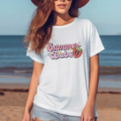 Zomer Babe, Strand shirten, Zomervakantie T-shirt