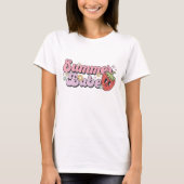 Zomer Babe, Strand shirten, Zomervakantie T-shirt (Voorkant)