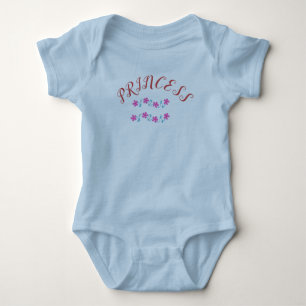 Zomer Baby Meisje Lichtblauw Romper