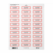 Zomer Baby Shower Etiket (Full Sheet)