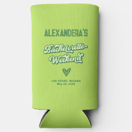 Zomer Bachelorette Neon Pool Party Favor Seltzer Blikjeskoeler