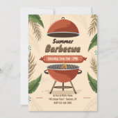 Zomer Barbecue Uitnodiging (Voorkant)