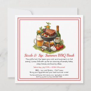 Zomer BBQ & Bierfeest Uitnodiging
