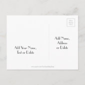 Zomer BBQ Party Save The Date Rustic Brown Wood Aankondigingskaart (Achterkant)