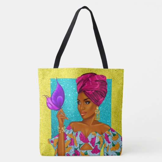Zomer Beauty Tote Bag (Voorkant)