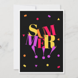 Zomer  bedankkaart