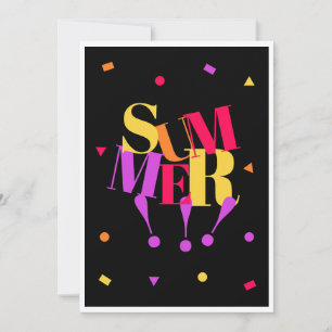 Zomer  bedankkaart