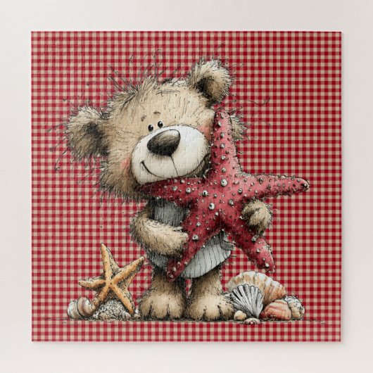 Zomer Beer Puzzel (Verticaal)