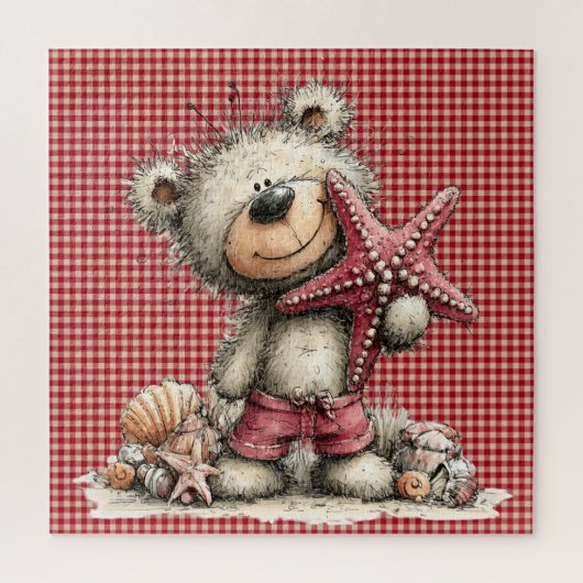 Zomer Beer Puzzel (Verticaal)