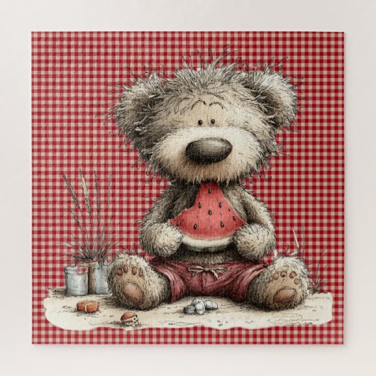 Zomer Beer Puzzel (Verticaal)