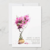 Zomer Bestemming Trouwfoto Save The Date (Voorkant)