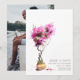Zomer Bestemming Trouwfoto Save The Date