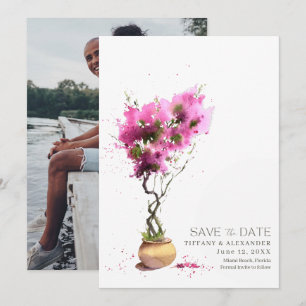 Zomer Bestemming Trouwfoto Save The Date