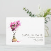 Zomer Bestemming Trouwfoto Save The Date (Staand voorkant)