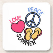 zomer bier onderzetter (Voorkant)