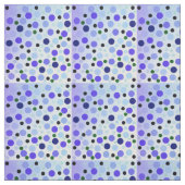Zomer Blauwe Stippen, Stof (Swatch)