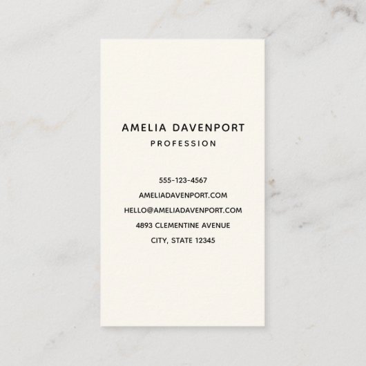 Zomer Bloem Boeket Whimsical Boho Visitekaartje (Achterkant)