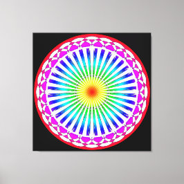 Zomer Bloem Canvasprint Canvas Afdruk