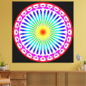 Zomer Bloem Canvasprint Canvas Afdruk (Insitu (Woonkamer))