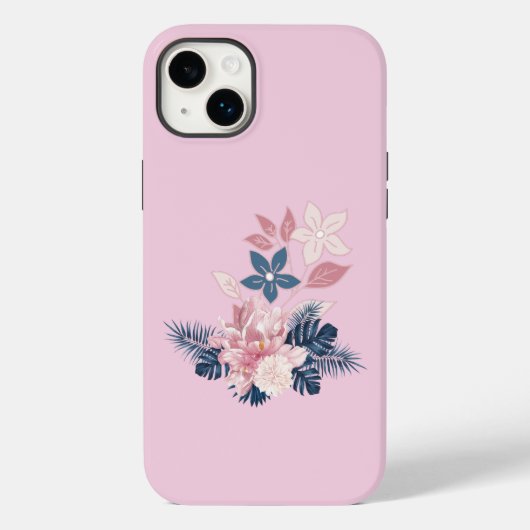 Zomer Bloem Girly Case-Mate iPhone Case (Achterkant)