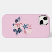 Zomer Bloem Girly Case-Mate iPhone Case (Achterkant (horizontaal))