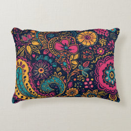 Zomer Bloem Paisley Accent Kussen