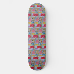 Zomer Bloem Tuin Skateboard