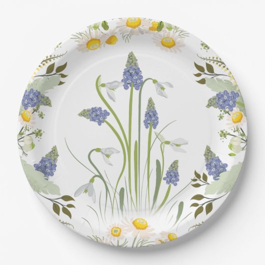 Zomer Bloemen Bord Volledig Ontwerp (Voorkant)