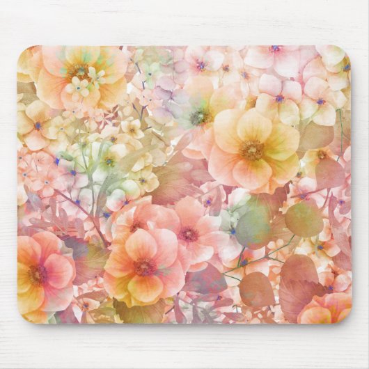 Zomer Bloemen Muismat (Voorkant)