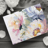 Zomer Bloemenfoto in het geheugen Dank u kaart