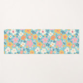 Zomer Bloemenprint Yogamat (Voorkant (horizontaal))