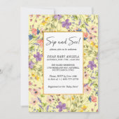 Zomer Bloemenweide Sip En Kijk Kaart (Voorkant)