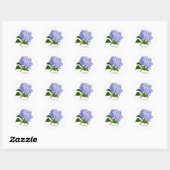Zomer Bloemige Hydrangea Sticker Envelope Zegel (Vel)